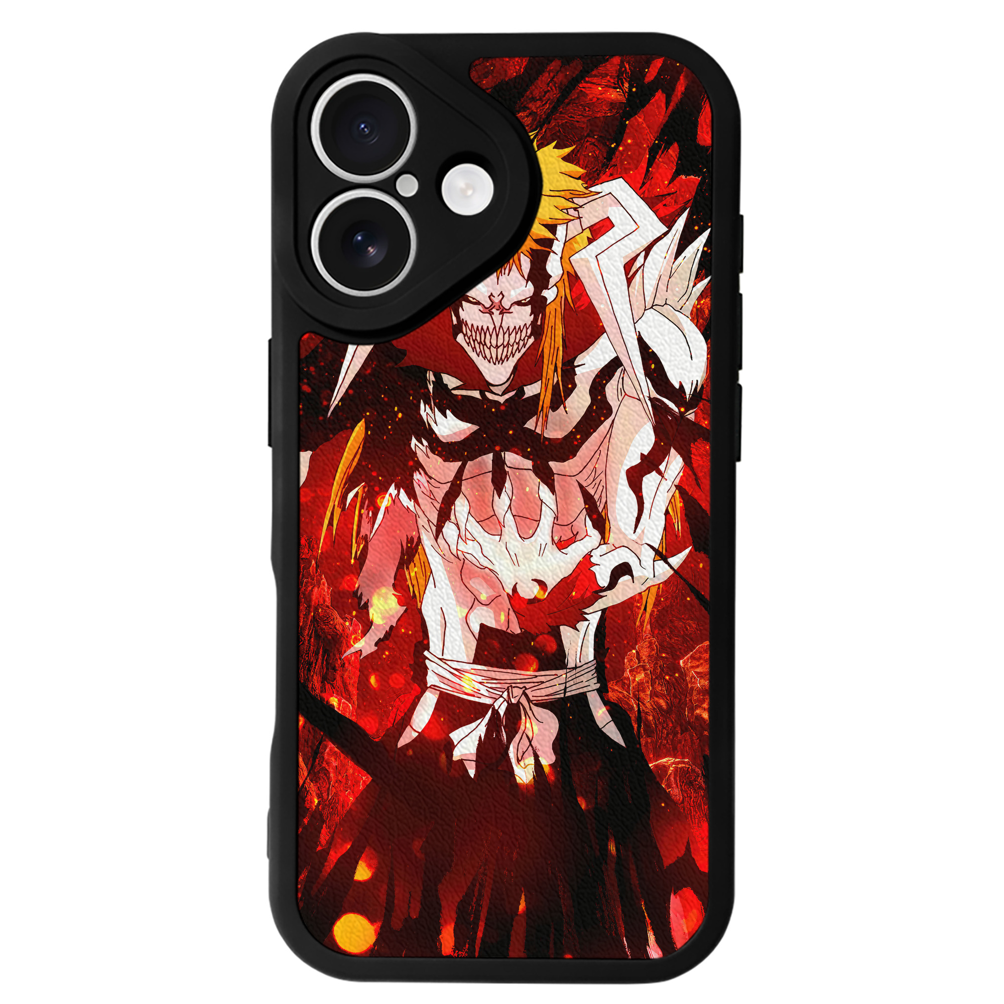 （画像用） ブリーチ BLEACH 【iPhone 16シリーズ対応】シリコンスマホケース（レザー調） 材質：シリコン